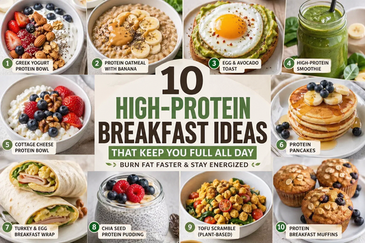 10 High-Protein Breakfast Ideas for Weight Loss That Keep You Full All Day - My Store