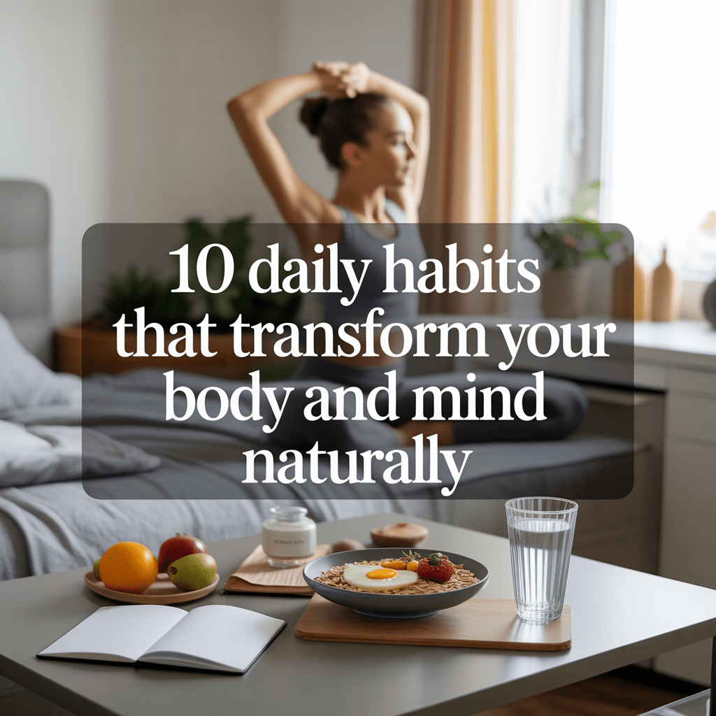 10 Simple Morning Habits for Busy Women (No Stress, Easy Healthy Routine) - My Store